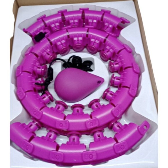 COPY - COPY - QRlitos Smart Hula Hoop Weighted Adult Weight Loss 2 in 1 Abdomen… - Picture 3 of 5